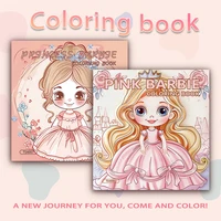 1pc, Teen Girls Coloring Book - Teen Coloring Book - 30 Sheets, 8.3x 8.3in, For Adult Stress Relief, Christmas, Halloween Gifts 1