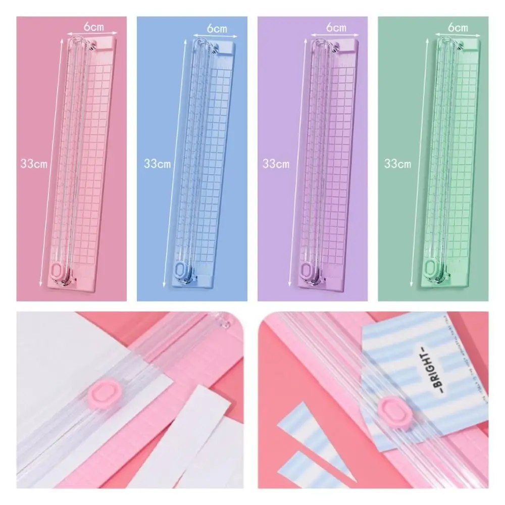 Scrapbooking Tool Paper Card Photo Paper Cutter Safe Portable Paper Trimmer DIY Crafts Paper Cutting Tool Laminate