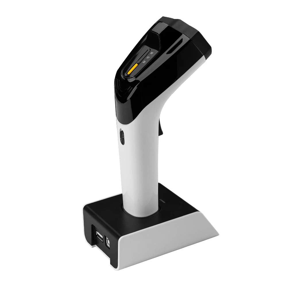 장거리 UHF 태그 RFID 리더, UHF 귀 태그 리더, 2D 스캐너 포함