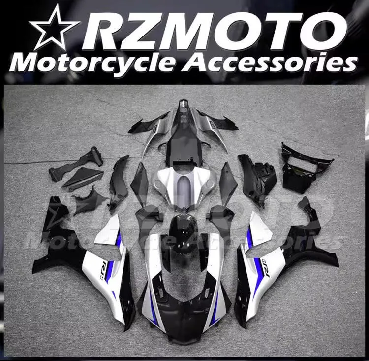 

Комплект обтекателей для мотоцикла из АБС-пластика, 4 подарка, подходит для YAMAHA YZF - R1 2015 2016 2017 2018 15 16 17 18, кузов под заказ, синий, серебристый
