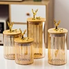 Sealed Glass Sugar Jar Nuts Coffee Beans Grain Storage Jar Glass Tea Jar Kitchen Food Storage Container Bottle Jar 1