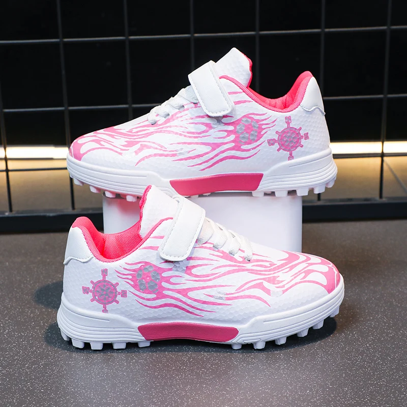Youth Soccer Cleats - Fashionable, Breathable, Non-Slip Athletic Shoes