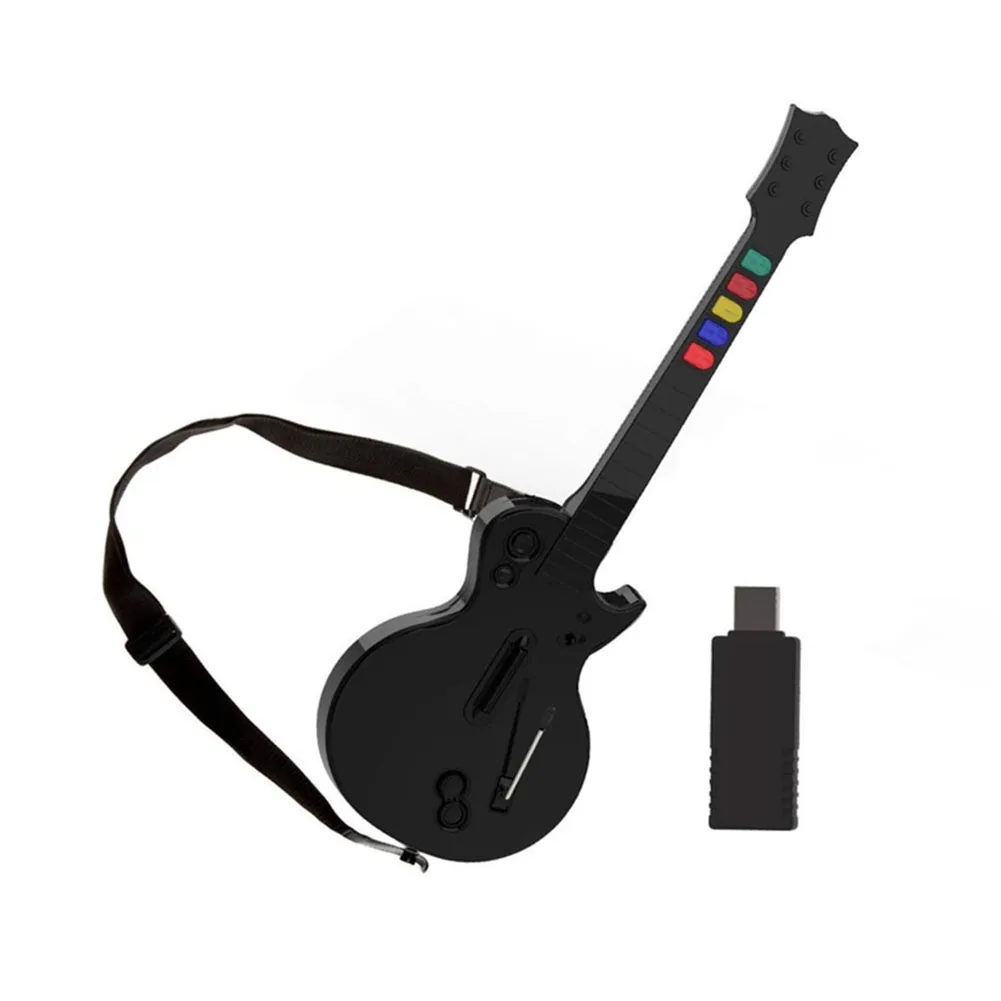 2 in 1 Guitar Hero Game Controller for PS3 PC Wireless Gaming Gamepad