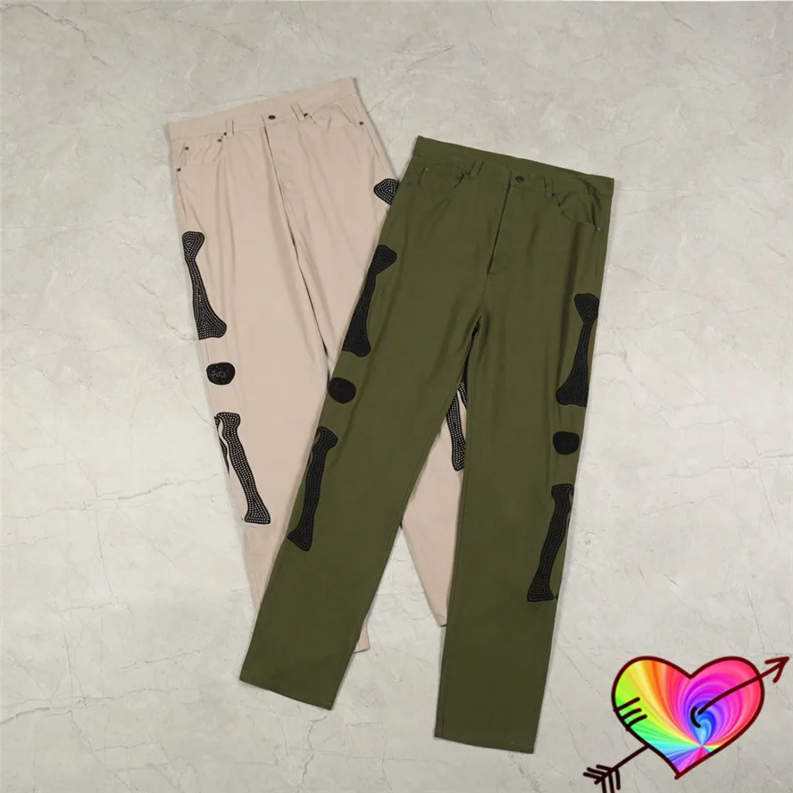 

Embroidery Bone Logo Kapital Cargo Pants 2022 Men Women 1:1 Quality Joggers High Street Kapital Pants Overalls Trousers