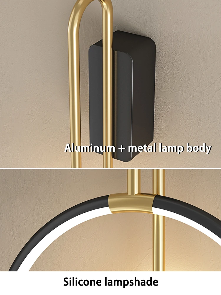 Modern minimalist LED bedroom wall light home decor luxury interior wall light bedroom night light wall decoration wall lamp