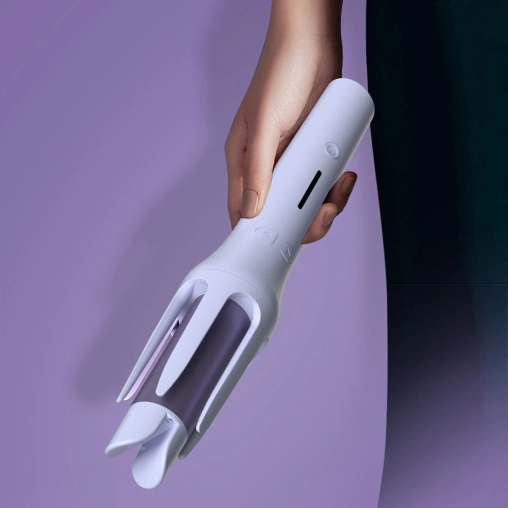 Automatic Electric Rotating Hair Curling Iron Hair Styling Tool_voghion.com