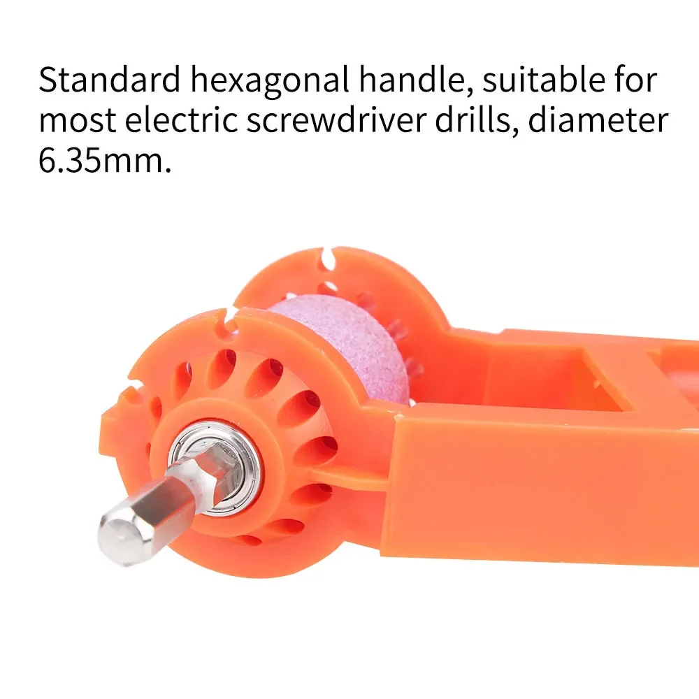 Drill Bit Sharpener Corundum Grinding Wheel Bit Tool Twist Drill Sharpen Machine for Step Dremel Accessories