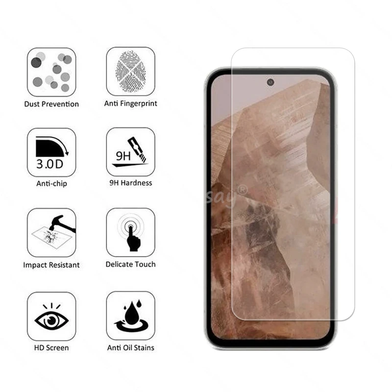 Premium Tempered Glass Screen & Camera Lens Protector Film