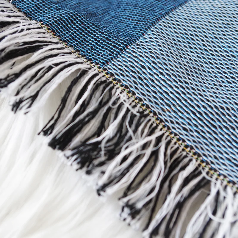 Textile City Nordic Style Sofa Cover Abstract Rebirth Theme Design Fresh Modern Aesthetic Perfect for Scandinavian Home Decor 3