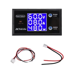 Digital Voltage and Current Power Monitor with Integrated Ammeter and Wattmeter (Meter)