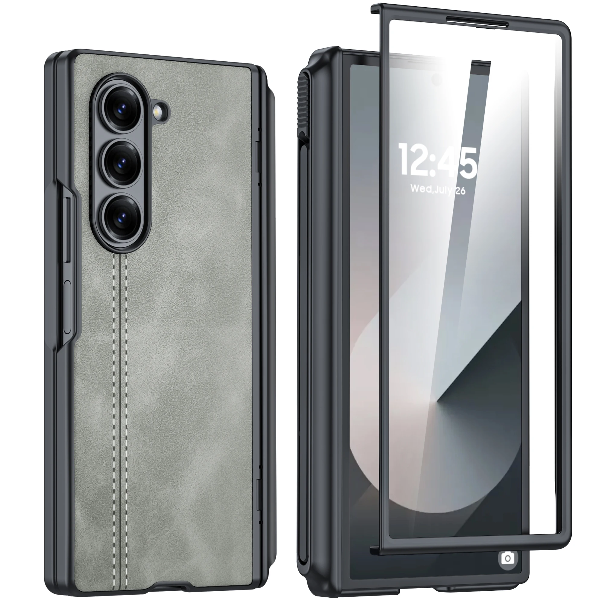 Invisible S Pen Phone Case with Integrated Protective Film & Anti-Fall Protection