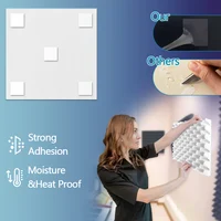 แผ่นโฟมอะคูสติก 12 ชิ้น ขนาด 2 นิ้ว x 12 นิ้ว x 12 นิ้ว แผ่นโฟมกันเสียง แผ่นซับเสียง แผ่นลดเสียงรบกวน สำหรับบ้านและสำนักงาน 4