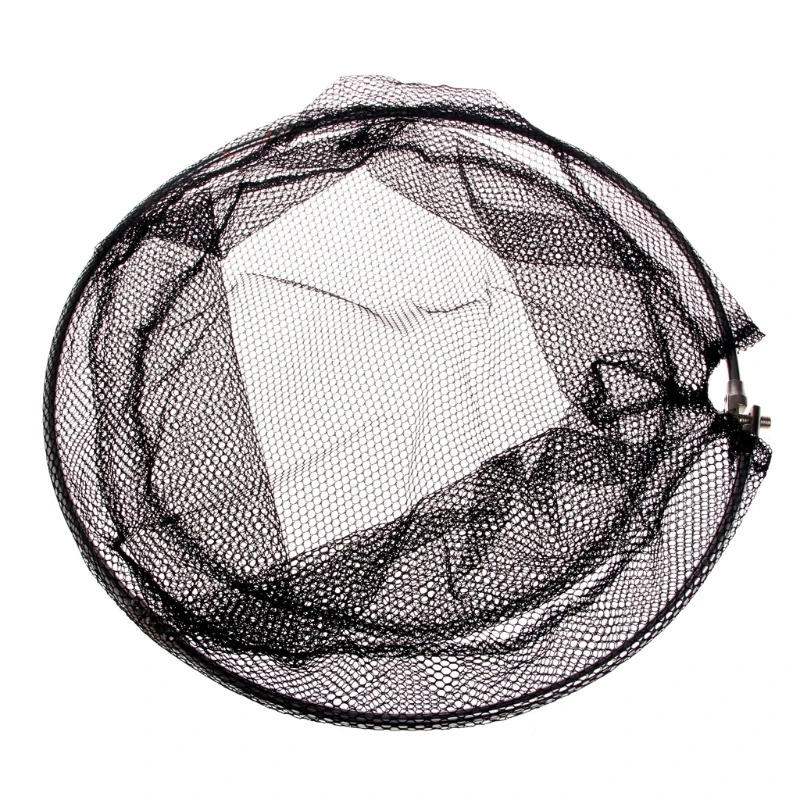 Foldable Round Fishing Net for TITANIUM Alloy Frame Depth Portable Net