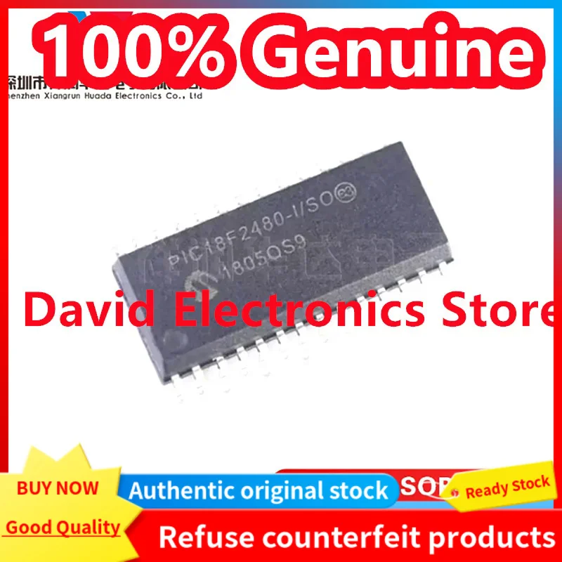 

5PCS New Original PIC18F2480-I/SO Microcontroller Chip PIC18F2480 Package SOP-28