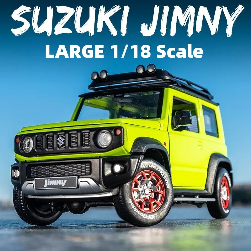 1/18 Suzuki Jimny SUV Toy Car Model CCA Diecast Toy Vehicle