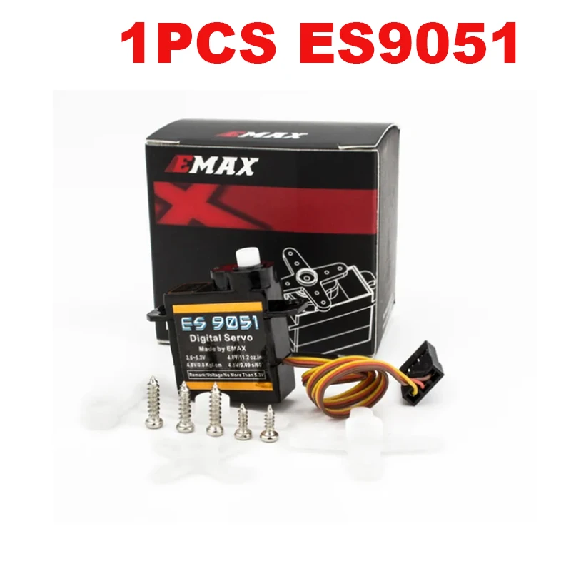 High-Performance Digital Micro Servo with Plastic Gearbox and 0.8kg Torque for 3D Aircrafts Wholesale Dropship