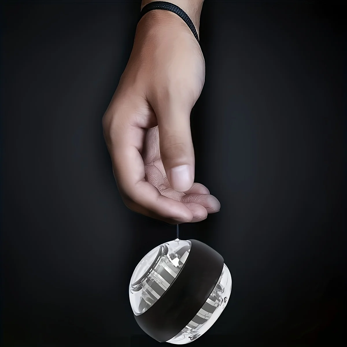 Wrist training ball, wrist intensifier gyro, self-starting forearm trainer, gyro ball 1