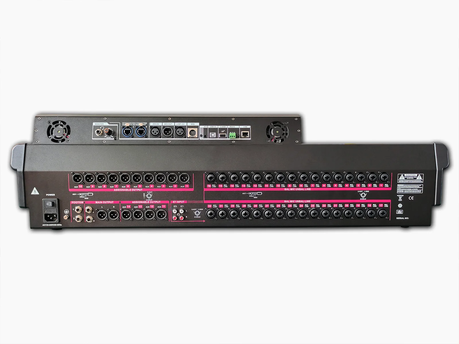 MX-32 PLUS 32-Channel Professional DJ Sound Mixer Multi-Track