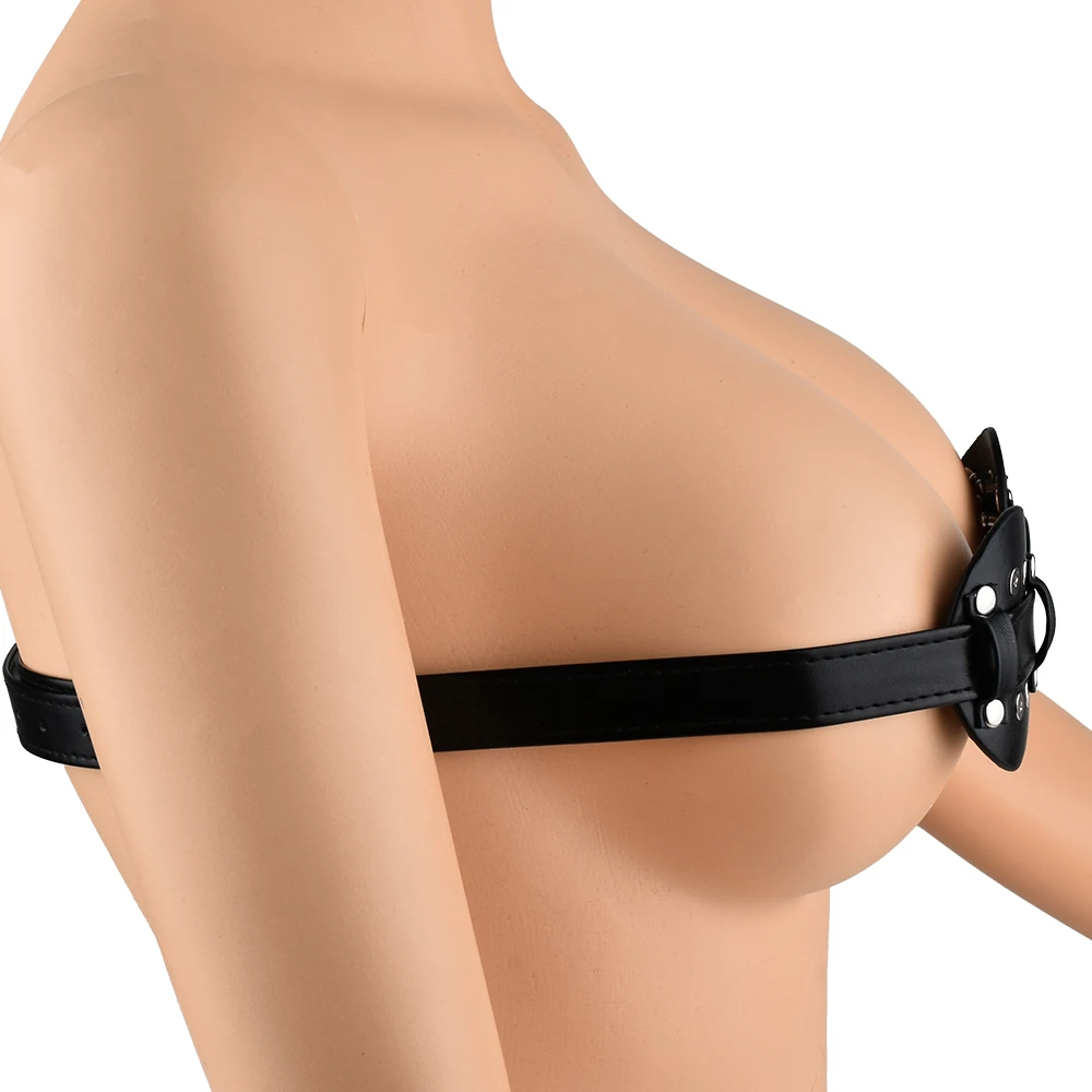 QKKQ Woman Breast Binder Nipple Clamp Straps Nipples Cover BDSM Bra Harness Chest Bondage Sex Toys For Women Men 18+ Sexy Adult nipple sex toys nipple clamps nipple clamp vibrator