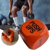 Fun Workout Dices Portable Exercise Decision Dices Compact Dynamic Workouts Dice 2.7 In for Cardio HIIT Training 2