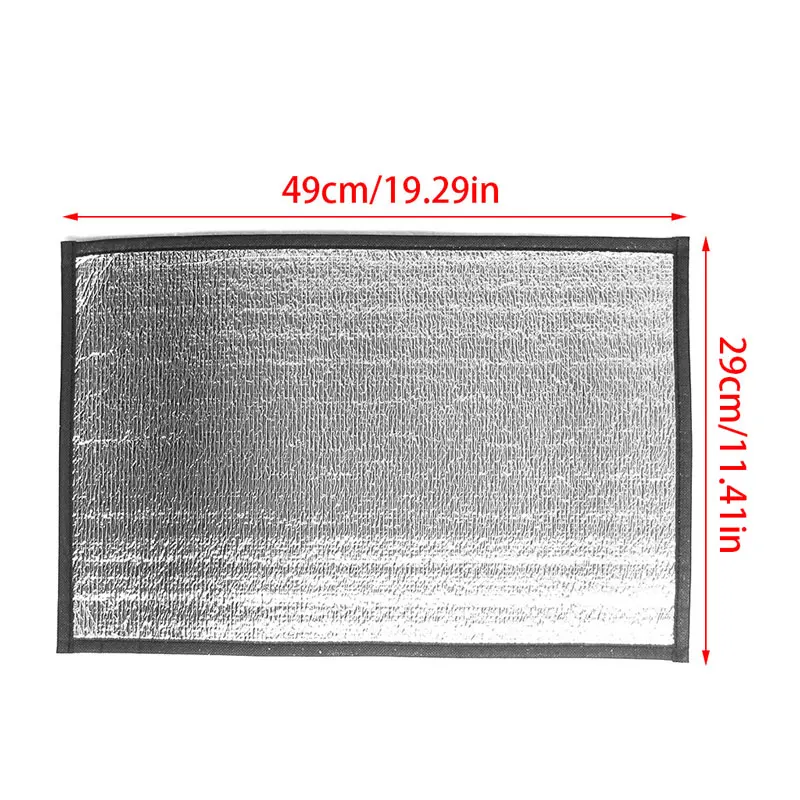 1PC Reptile Reflective Film For Brooder Incubator Pet Animals Heater Heating Pad Mat