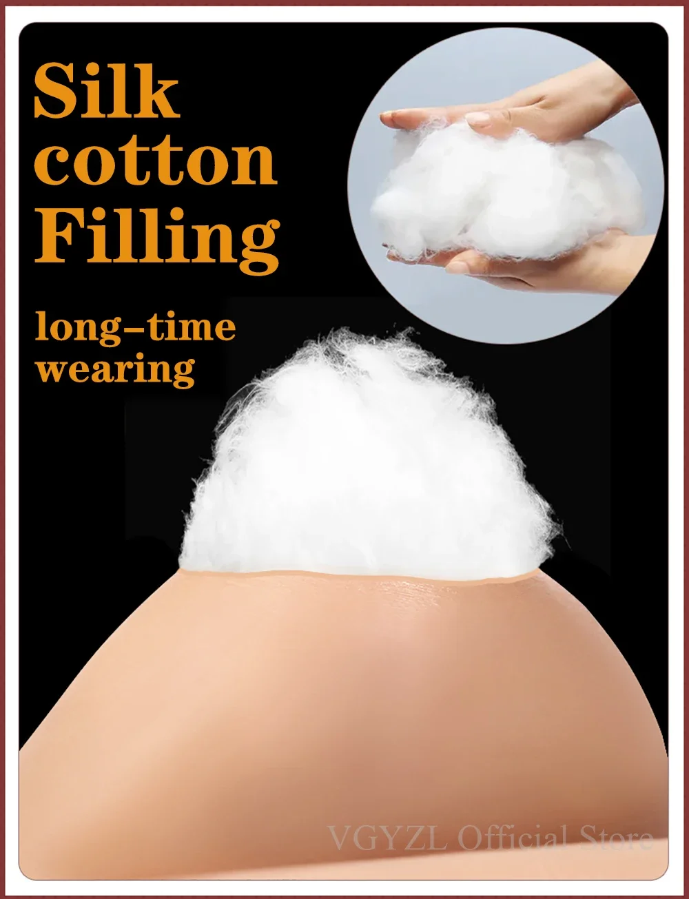 Realistic Silicone Breast Forms for Crossdresser Transgender-Fake Boobs Chest Enhancer Prothesis in Discreet Packaging