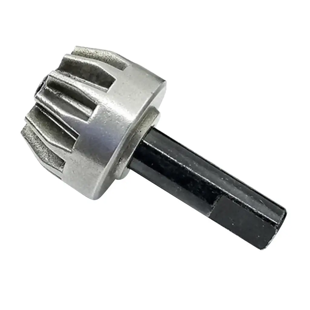 Vue de face du pignon différentiel 13T HSP 02030 pour RC Buggy 1/10, dents bien visibles.