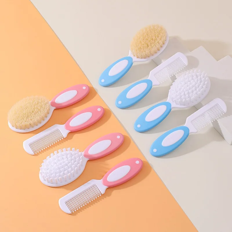 Gentle Infant Hair Care & Massaging Brush Set