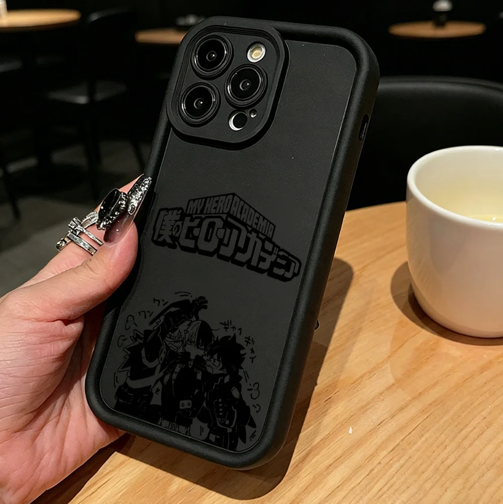 My Hero Academia Soft Silicone TPU Phone Case Back Cover