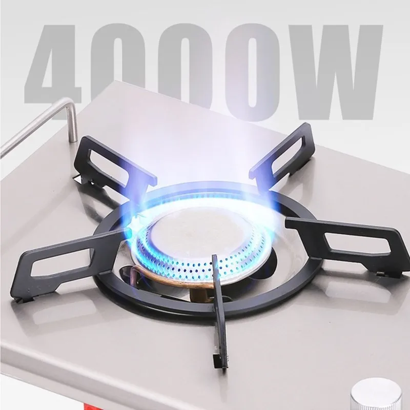 Lohascamping Portable Gas IGT Burner Table High power Camping Stove Table Frying Pan Butane Furnace flat Folding Gas Furnace gas stove gas burner