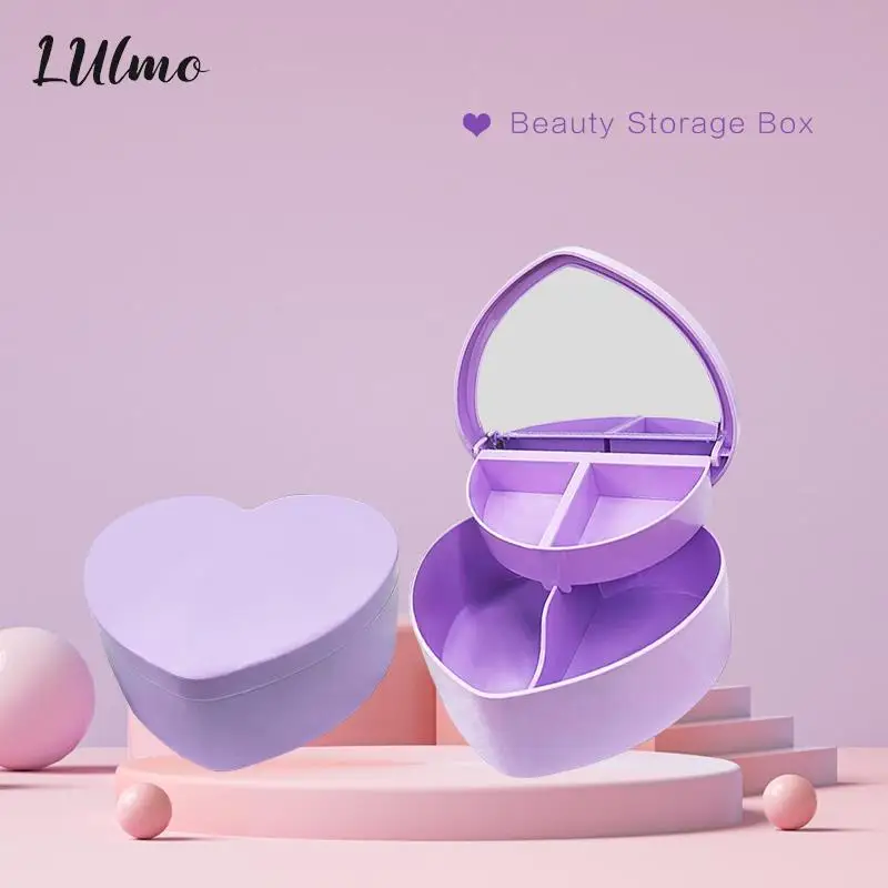 girls-cute-plastic-box-make-up-storage-container-pink-puple-heart-shape