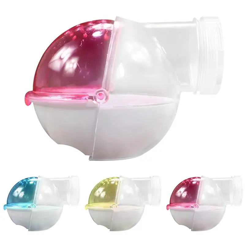 

Hamster Toilet Hamster Mouse Gerbille Pet Bathroom Cage Box Bath Sand Room Toy Acrylic House 3 Colors Small Pet Supplies
