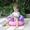 Swimbobo Inflatable Portable Multifunctional Kids Sofa Seat Chairs for baby Bath Shower Learning Bathing Stool Eating Pvc Chair 6