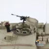 Heng Long 1/16 RC Battle Tank IDF Merkava MK IV 3958 Turret 360° Rotating Model Toucan Barrel Recoil BB Shooting Smoke Unit Toys 6