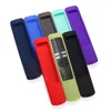 Silicone Case Remote Case Anti-slip Protective Cover Anti-Drop Protective Skin Sleeve with Anti-lost Lanyard for Xiaomi XMRM-ML 1