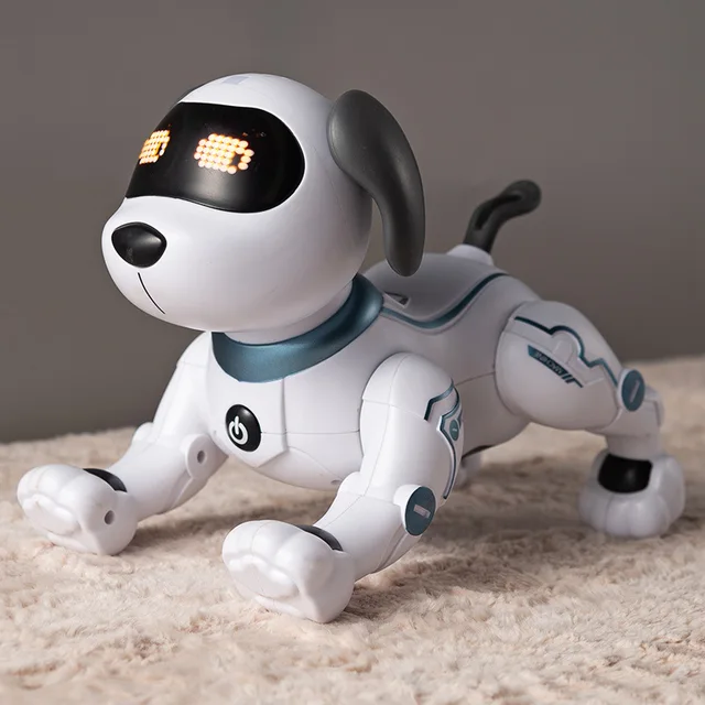 Programming Stunt Smart Robot Dog 2.4G Touch Sensor Early Education Toys Voice Dancing Music Handstand Bionic toys for kids 5