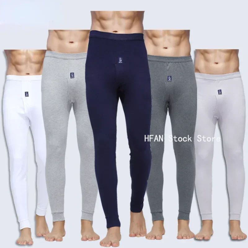 Winter Men's warm underwear cotton leggings Tight Men Long Johns Plus Size Warm Underwear Man thermal underwear for men