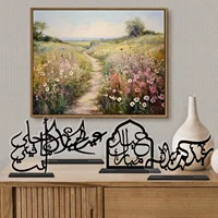 Acrylic black letter ornament for Eid al Fitr party Decoration Eid Mubarak Ramadan Decor 2026 Eid Party Ornament for Home gift 1