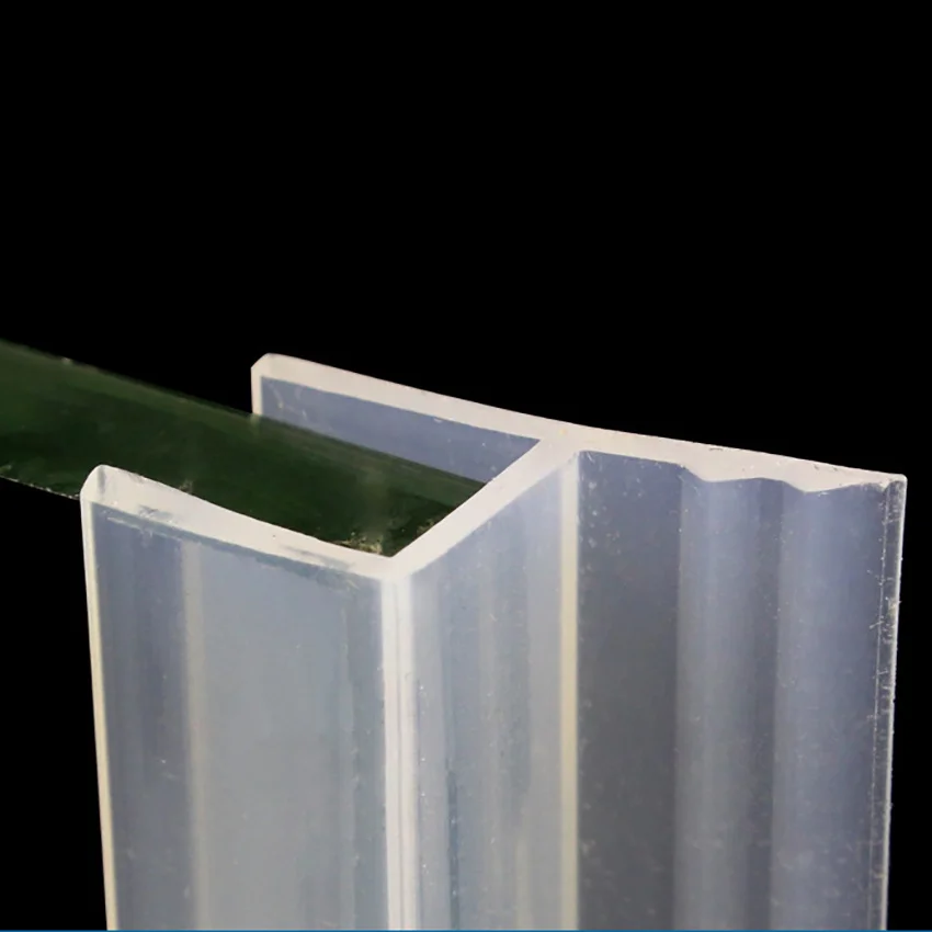 H shaped bath mosquito net shower for door window gasket slot gasket