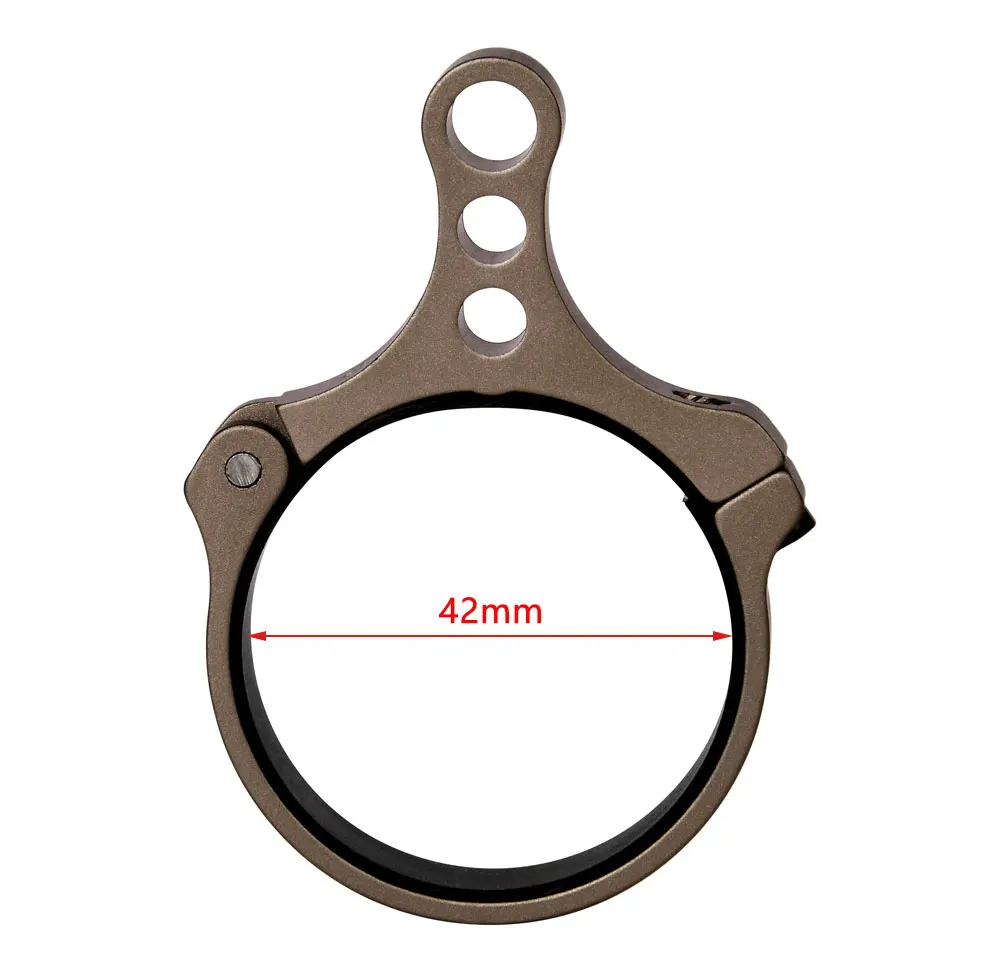 E.T Dragon Tactical 42mm Switch View Throw Lever Adjust Scope Mount For Rifle Scope Accessories Gz330132b