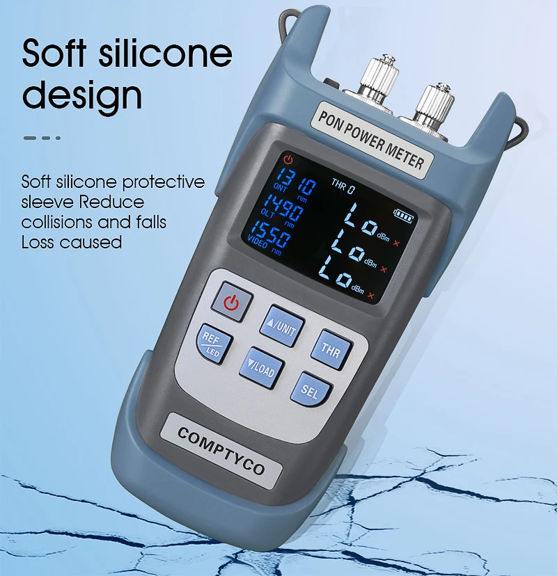 AUA-330U/AUA-330A Handheld PON Optical Power Meter FTTX/ONT/OLT 1310nm/1490nm/15