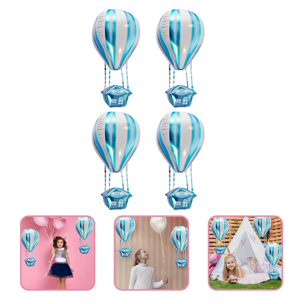 

Hot Air Balloon Shape Aluminum Foil Balloons Hot Foil Helium Balloons Kids Birthday Xmas Party Wedding Decoration Supplies