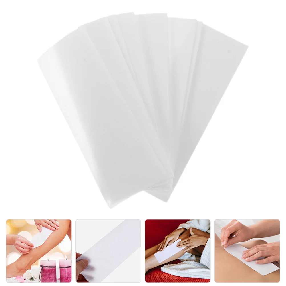 

400pcs Wax Strips Non Woven Waxing Strips Body Facial Wax Strips Hair Removal Strips