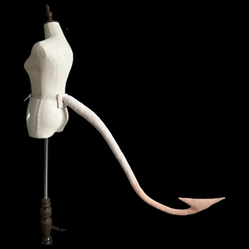Nuovo Costume Cosplay Coda del Diavolo Tiefling di Baldur's Gate 3, Accessori per Feste a Tema, Realizzato su Misura, Lungo Circa 110cm