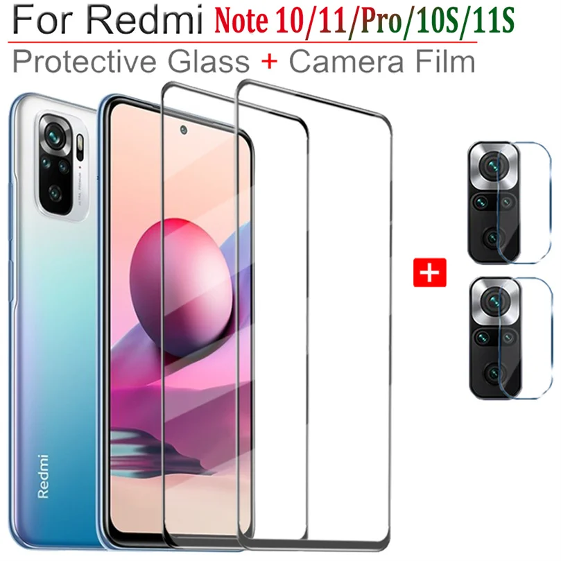 стекло на Xiaomi Redmi Note 10S/11S/11 защитеое стекло для 10 S смартфон Note10 Pro Glass 11 камеры