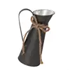 Durability Metal Gardening Can Rustics Milk Can Flower Holder Decoration 6XDE 3
