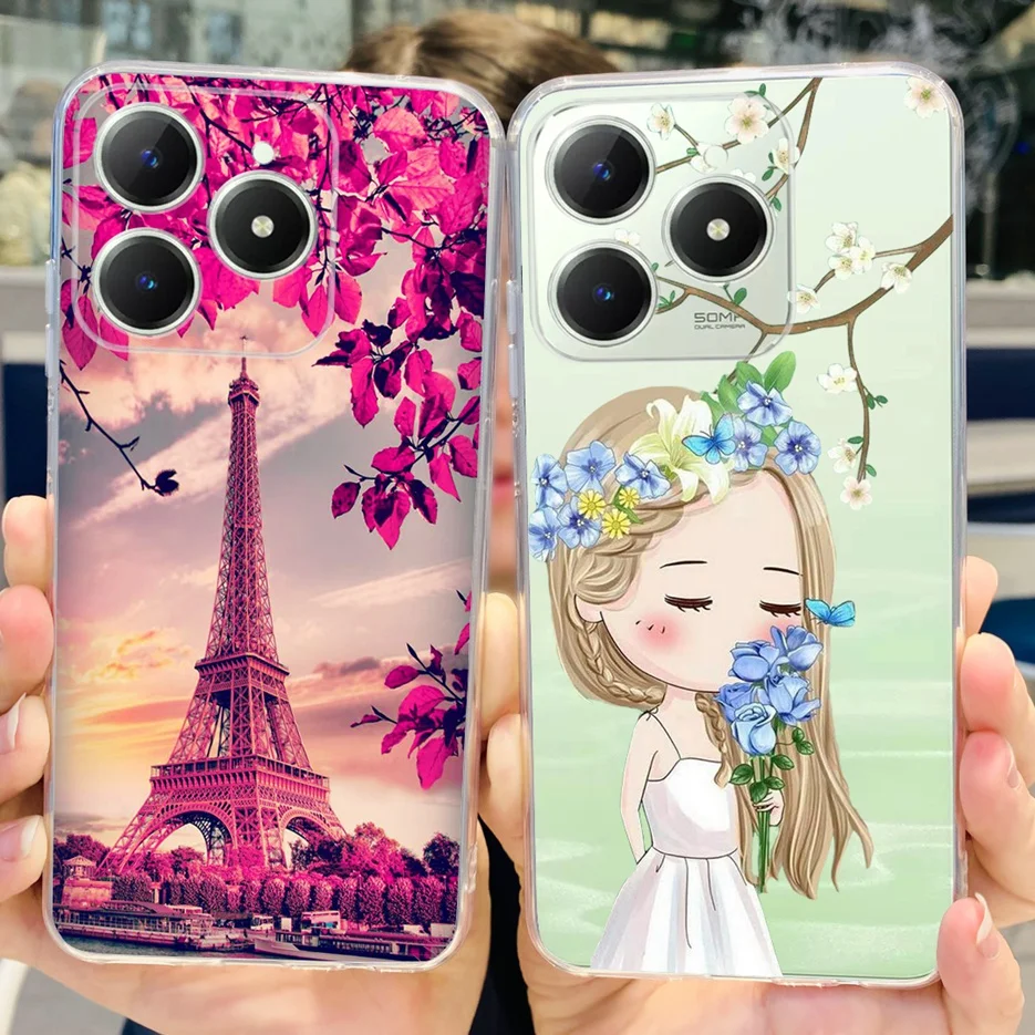 Stylish Painted Soft Silicone Phone Case Cover