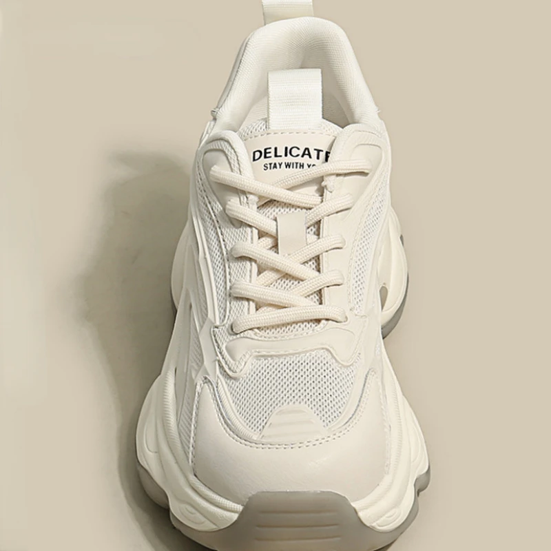 2022 New Sport Woman Sneakers Thick Bottom Ins Shoes for Women Fashion Sneakers Cool Vacation Casual Loafers Ladies Footwear