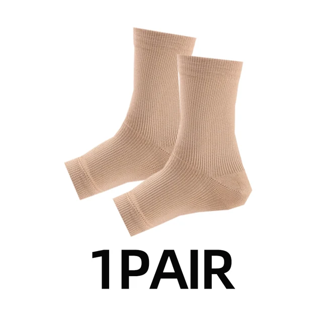 Men Women Sports Socks Foot Angel Anti Fatigue Outerdoor Compression Breatheable Foot Sleeve Support Socks Brace Sock 1 pair