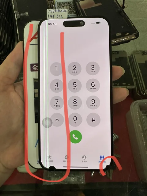 Écran De Remplacement Pour IPhone 14 Pro Avec Taux De Rafraîchissement
